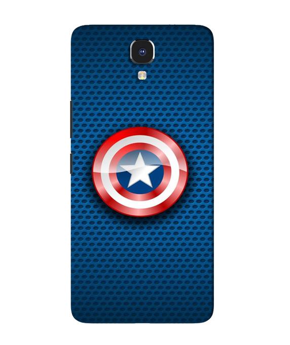 Captain America Shield Case for Infinix Note 4 (Design No. 253)