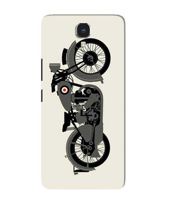 MotorCycle Case for Infinix Note 4 (Design No. 259)