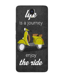 Life is a Journey Mobile Back Case for Infinix Note 4 (Design - 261)