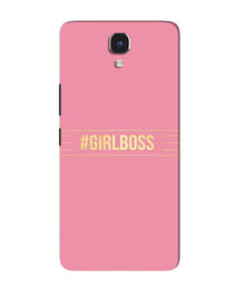 Girl Boss Pink Mobile Back Case for Infinix Note 4 (Design - 263)