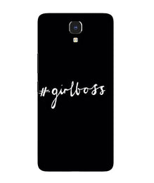 #GirlBoss Mobile Back Case for Infinix Note 4 (Design - 266)