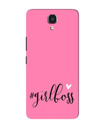 Girl Boss Pink Mobile Back Case for Infinix Note 4 (Design - 269)