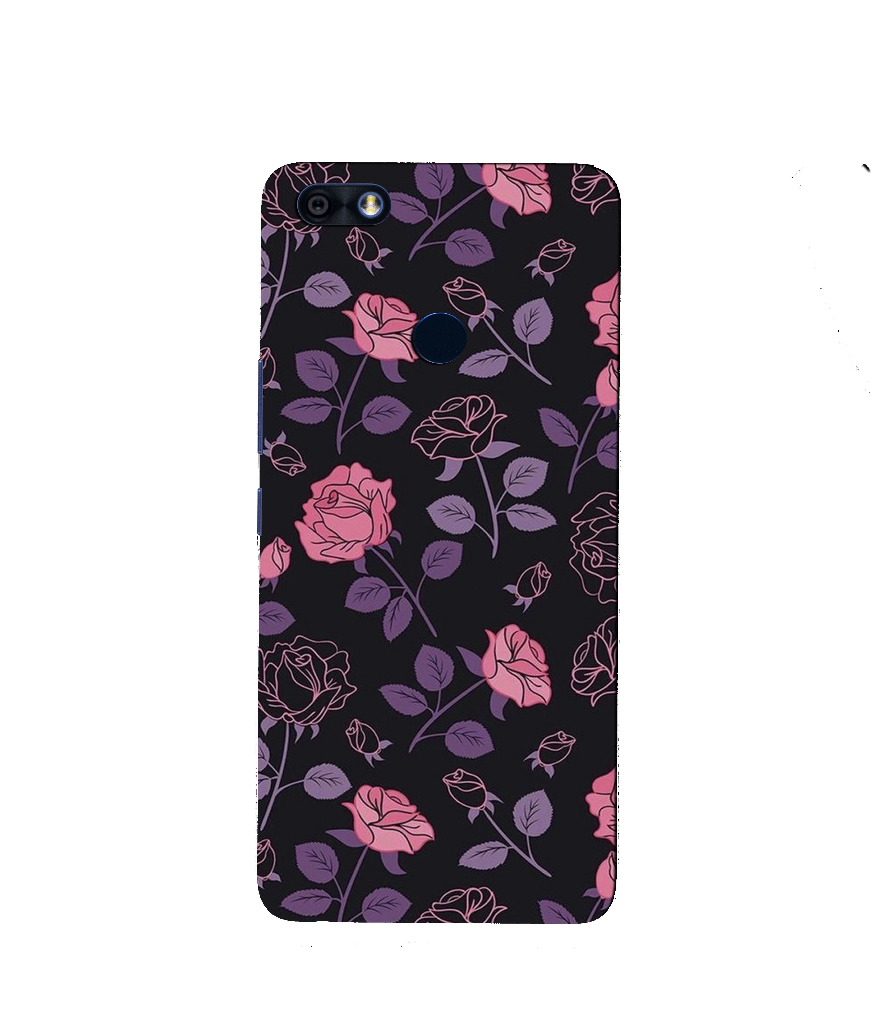 Rose Black Background Case for Infinix Note 5 / Note 5 Pro
