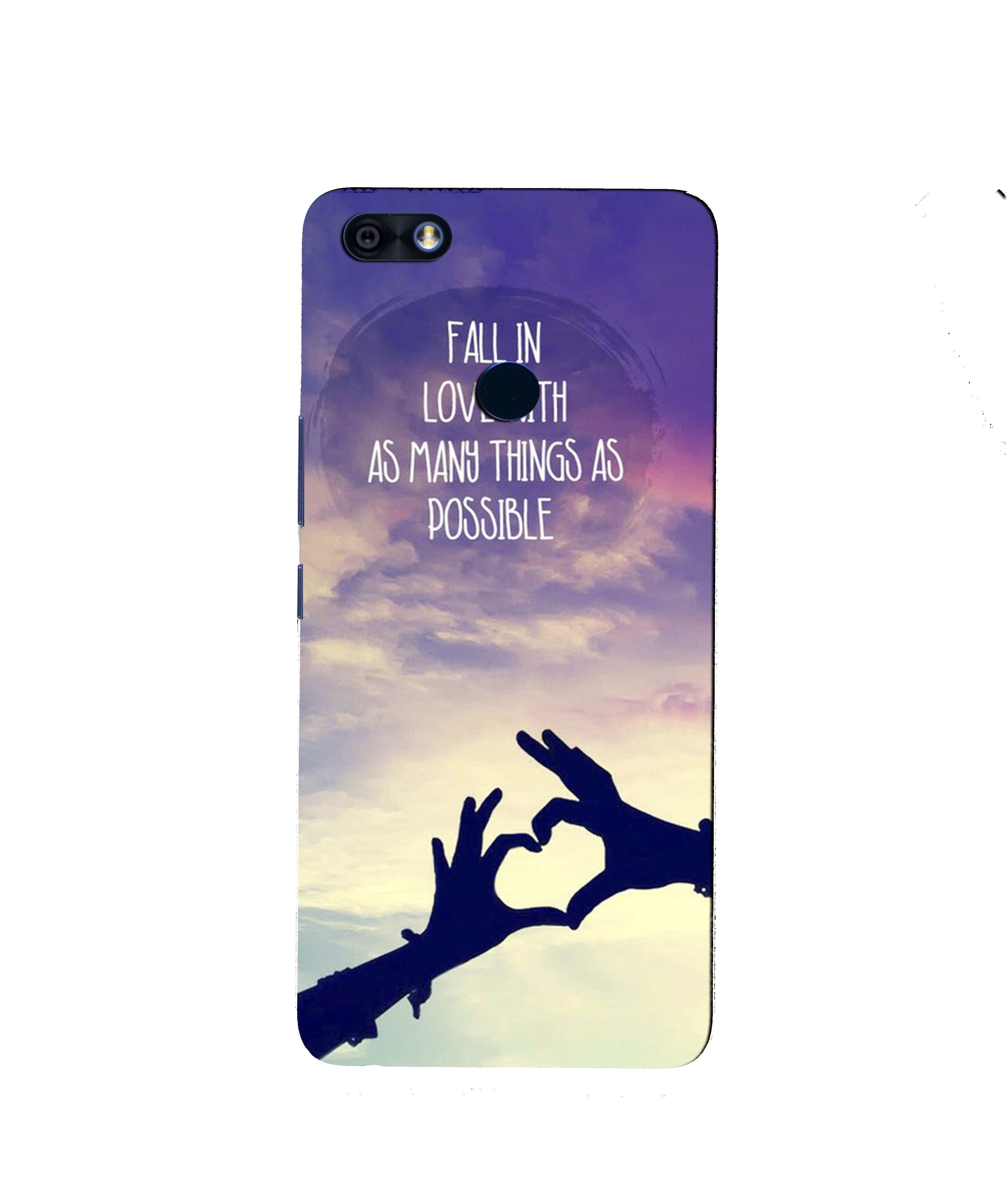 Fall in love Case for Infinix Note 5 / Note 5 Pro