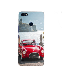 Vintage Car Mobile Back Case for Infinix Note 5 / Note 5 Pro (Design - 51)