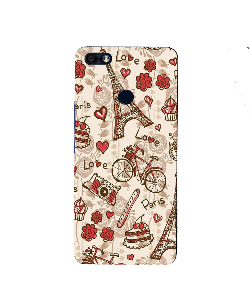 Love Paris Case for Infinix Note 5 / Note 5 Pro  (Design - 103)