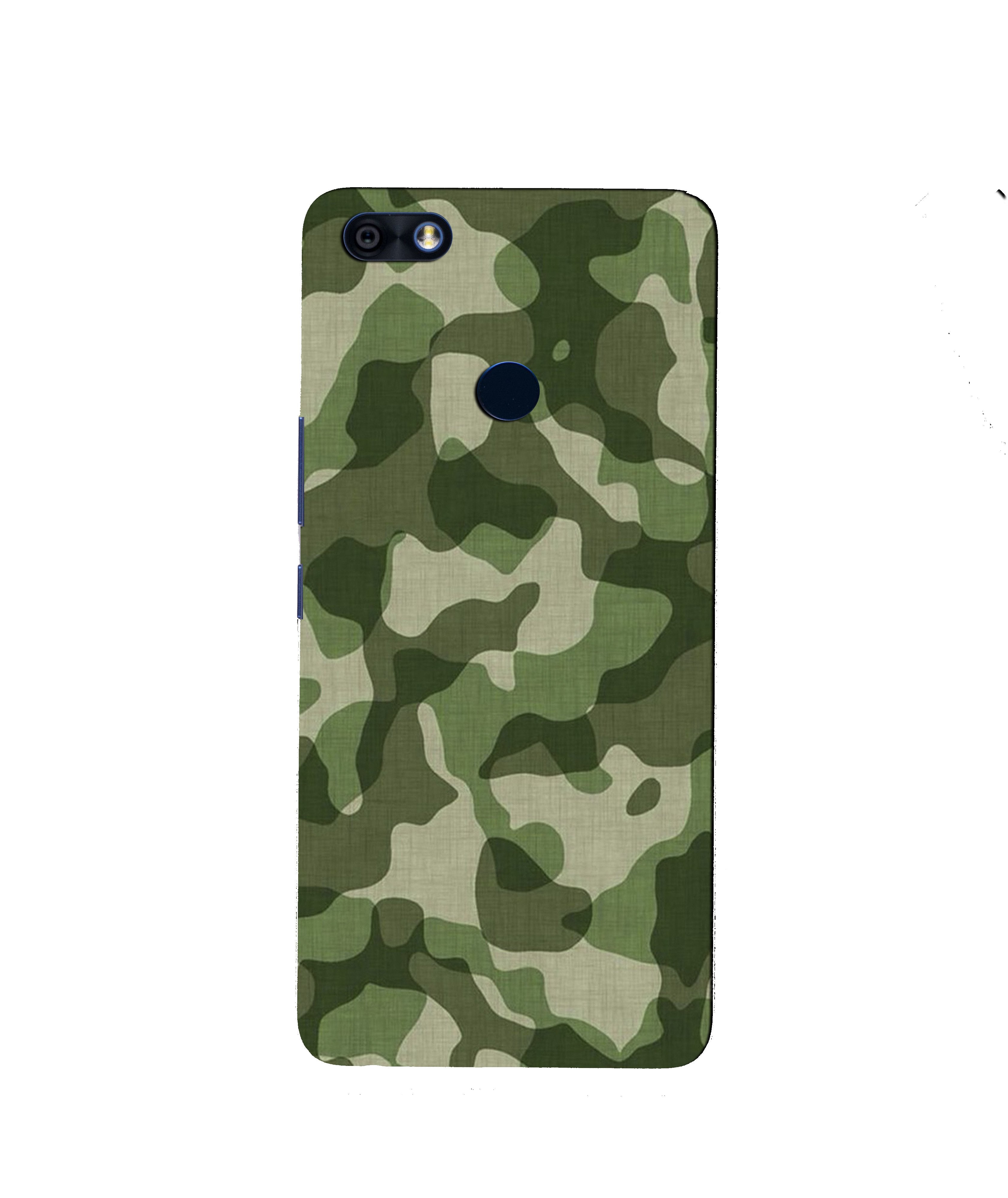 Army Camouflage Case for Infinix Note 5 / Note 5 Pro  (Design - 106)