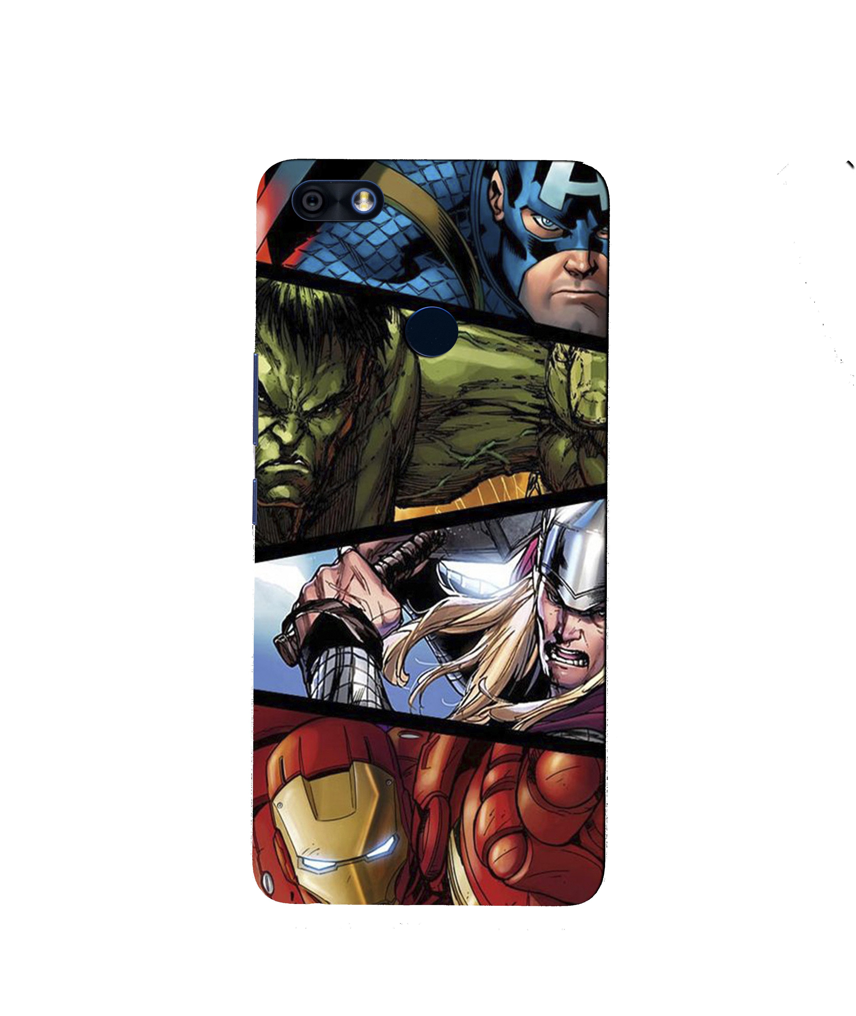 Avengers Superhero Case for Infinix Note 5 / Note 5 Pro(Design - 124)