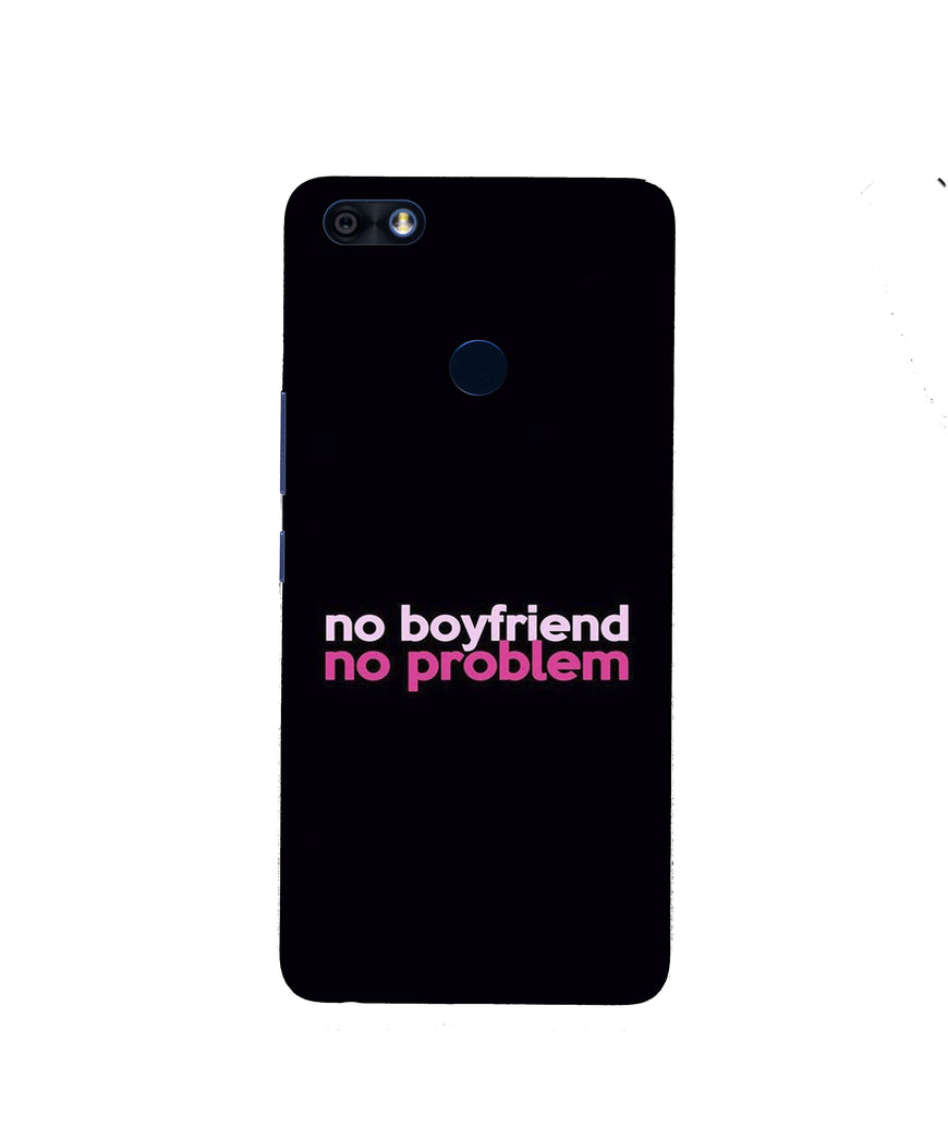 No Boyfriend No problem Case for Infinix Note 5 / Note 5 Pro  (Design - 138)