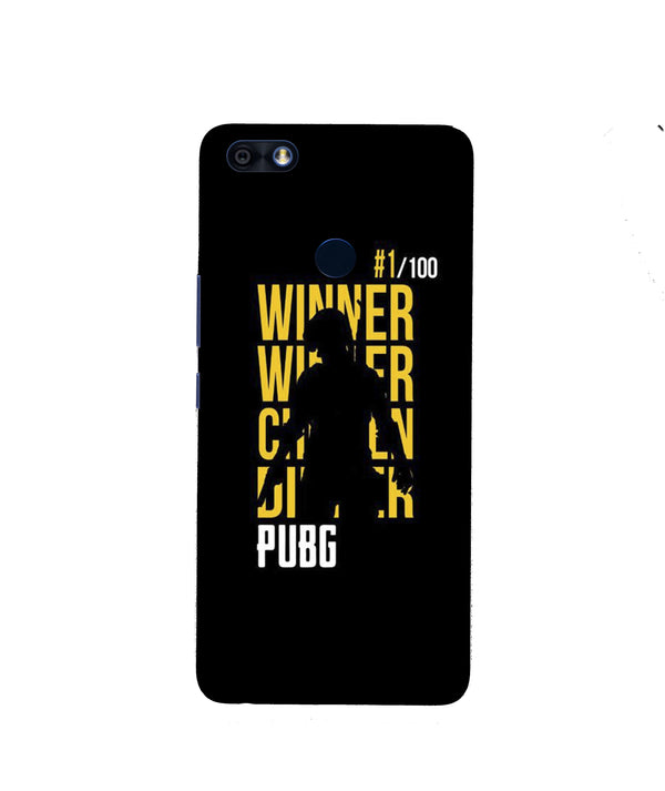Pubg Winner Winner Case for Infinix Note 5 / Note 5 Pro  (Design - 177)