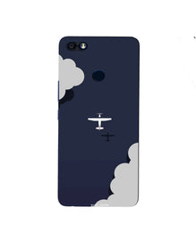 Clouds Plane Mobile Back Case for Infinix Note 5 / Note 5 Pro (Design - 196)