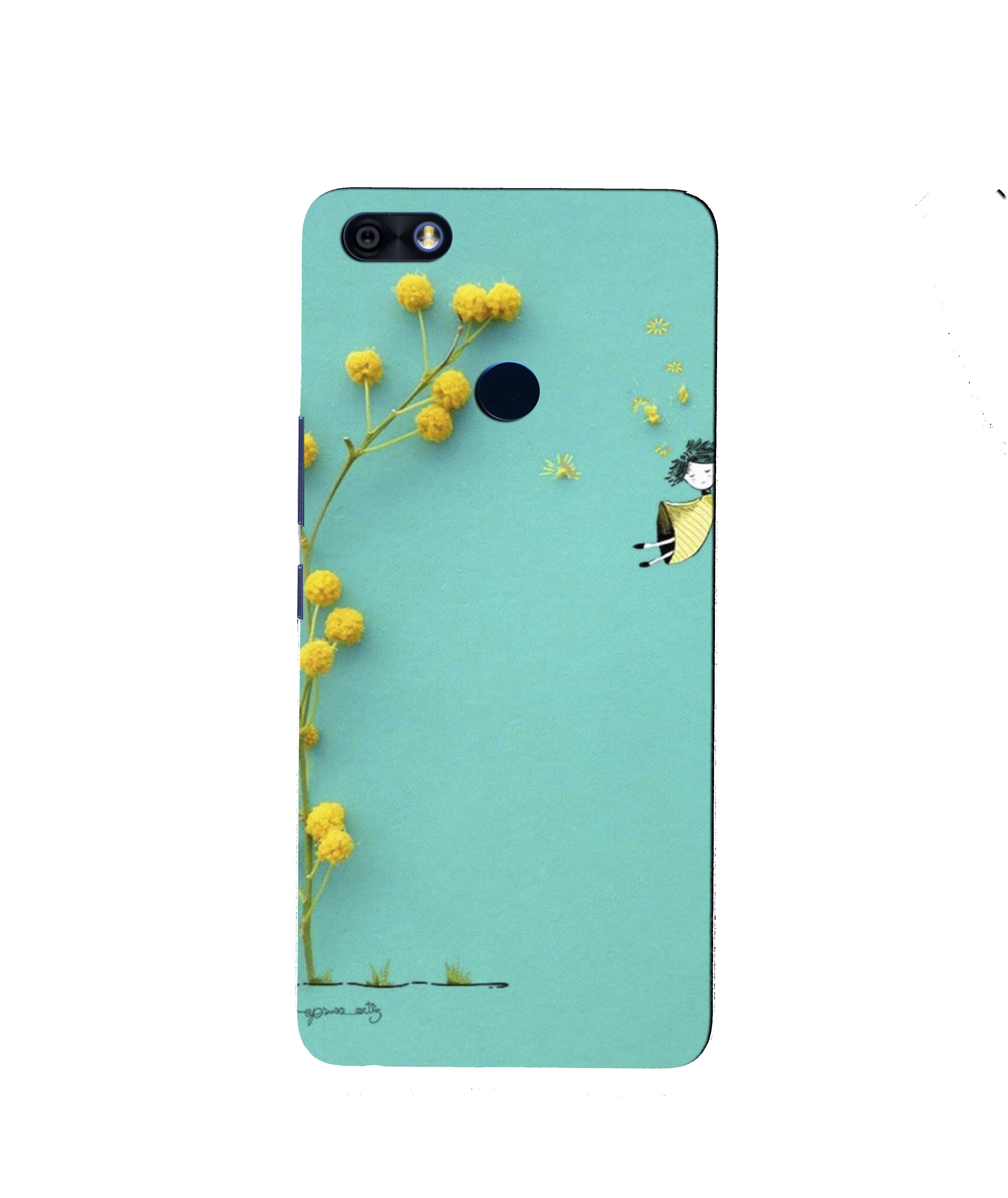 Flowers Girl Case for Infinix Note 5 / Note 5 Pro (Design No. 216)
