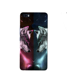 Wolf fight Mobile Back Case for Infinix Note 5 / Note 5 Pro (Design - 221)