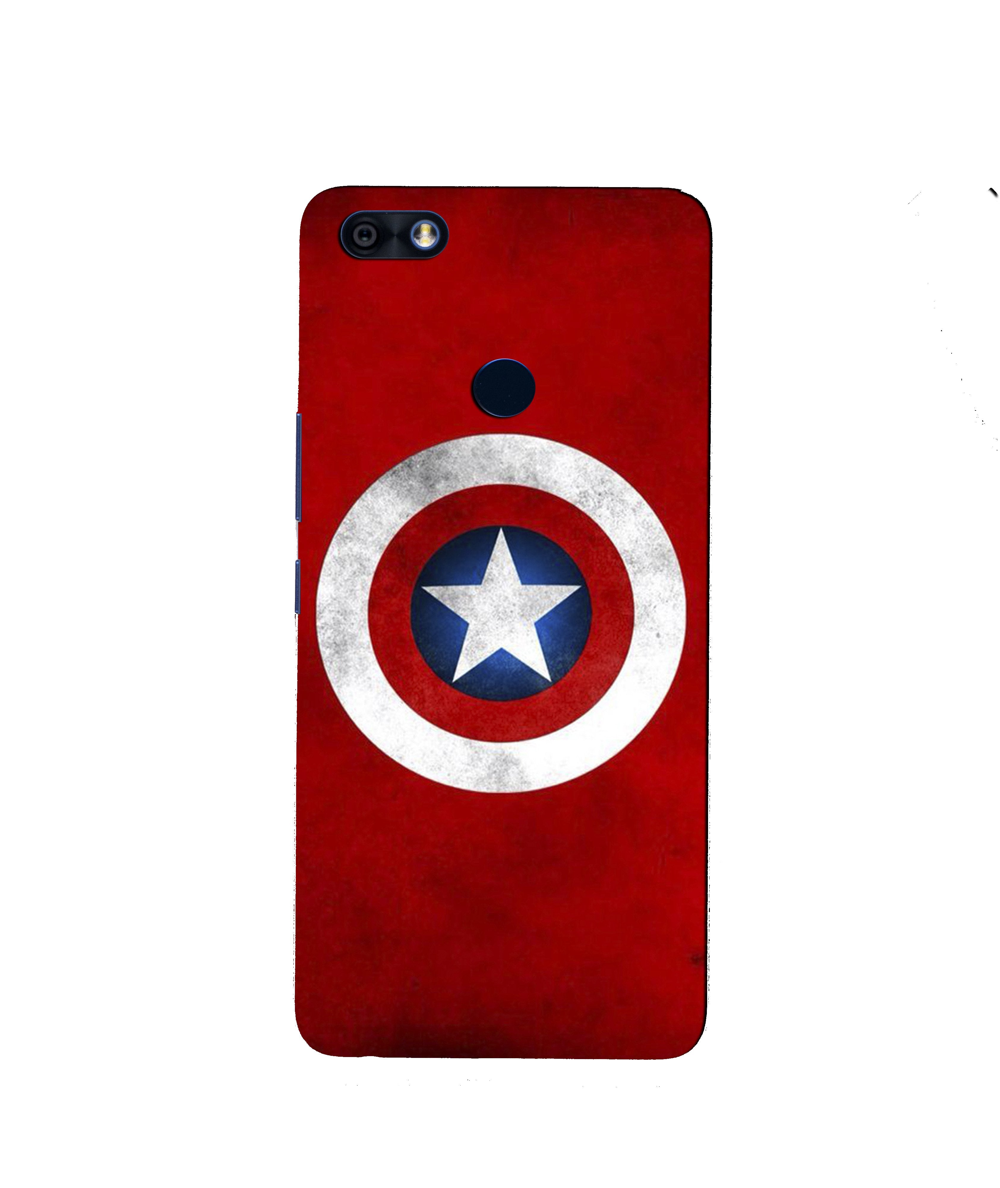 Captain America Case for Infinix Note 5 / Note 5 Pro (Design No. 249)