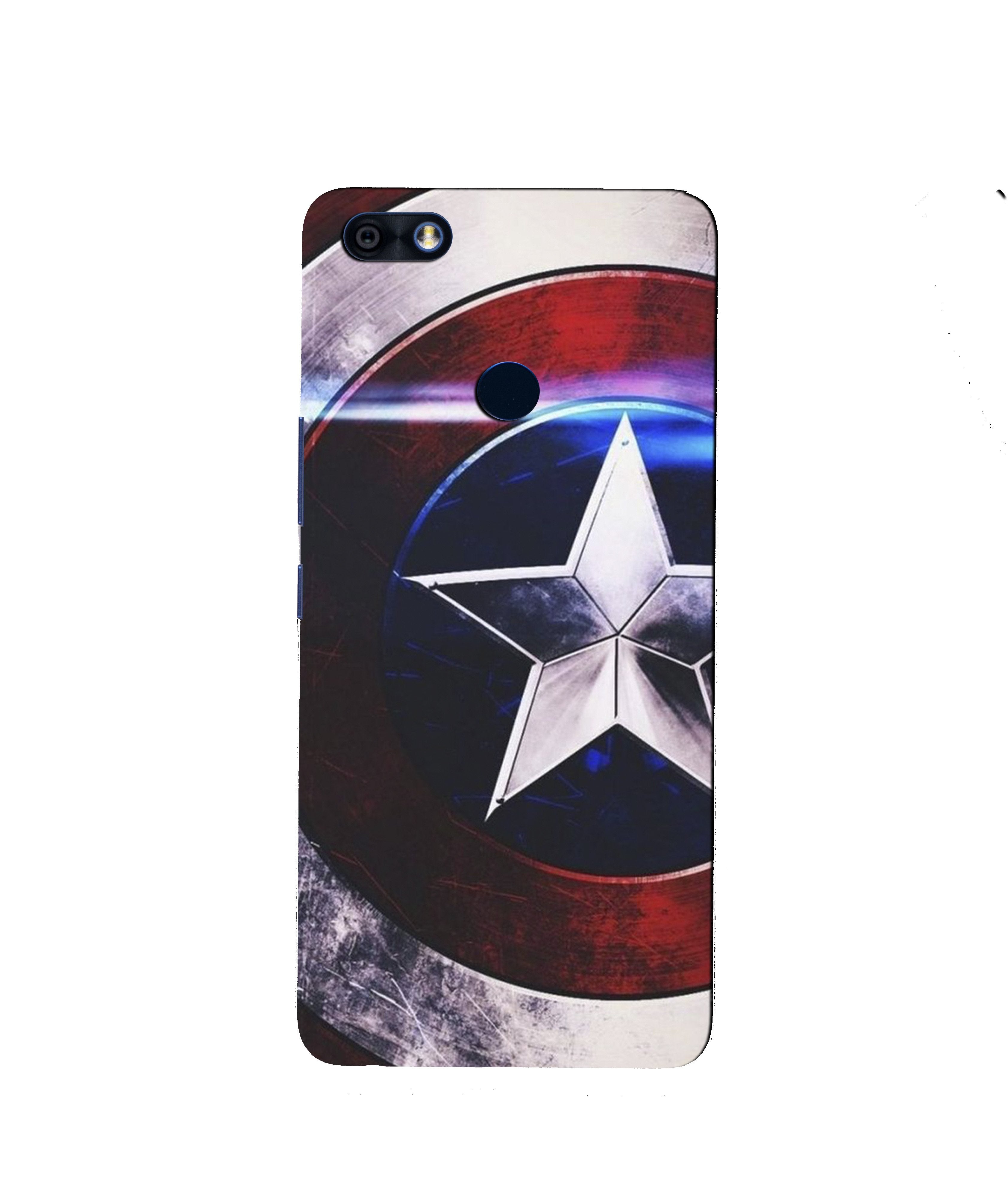 Captain America Shield Case for Infinix Note 5 / Note 5 Pro (Design No. 250)