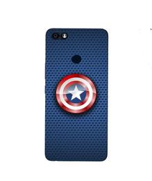 Captain America Shield Mobile Back Case for Infinix Note 5 / Note 5 Pro (Design - 253)