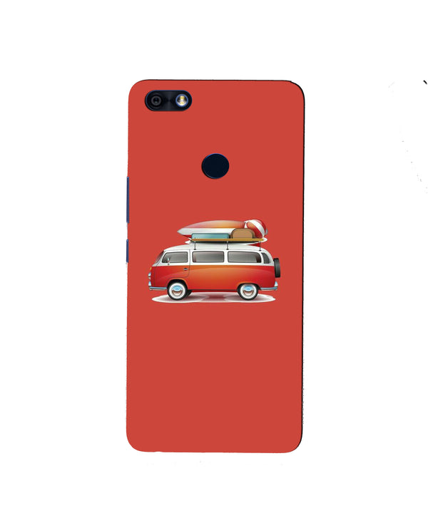 Travel Bus Case for Infinix Note 5 / Note 5 Pro (Design No. 258)