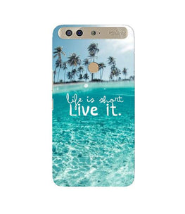 Life is short live it Case for Infinix Zero 5