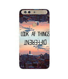 Look at things different Mobile Back Case for Infinix Zero 5 (Design - 99)