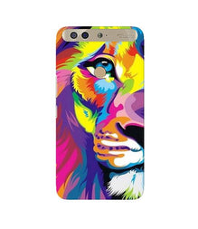 Colorful Lion Mobile Back Case for Infinix Zero 5  (Design - 110)