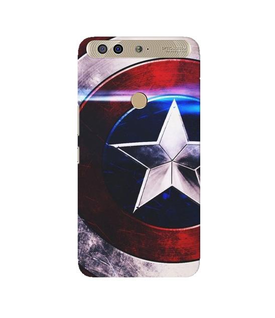 Captain America Shield Case for Infinix Zero 5 (Design No. 250)