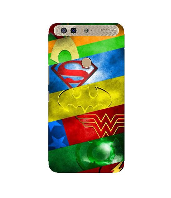 Superheros Logo Case for Infinix Zero 5 (Design No. 251)