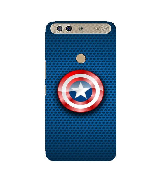 Captain America Shield Case for Infinix Zero 5 (Design No. 253)