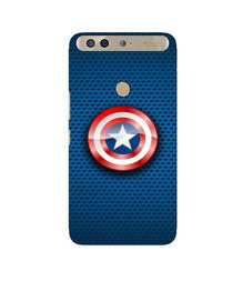 Captain America Shield Mobile Back Case for Infinix Zero 5 (Design - 253)