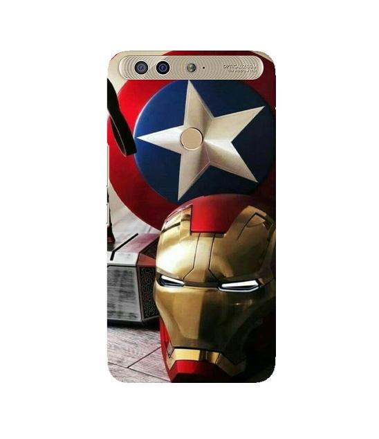 Ironman Captain America Case for Infinix Zero 5 (Design No. 254)
