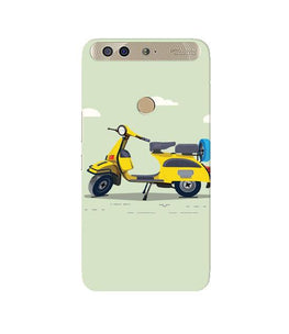 Vintage Scooter Case for Infinix Zero 5 (Design No. 260)