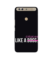 Like a Girl Boss Mobile Back Case for Infinix Zero 5 (Design - 265)