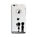 Cute Kid Couple Case for Iphone6 (Design No. 283)