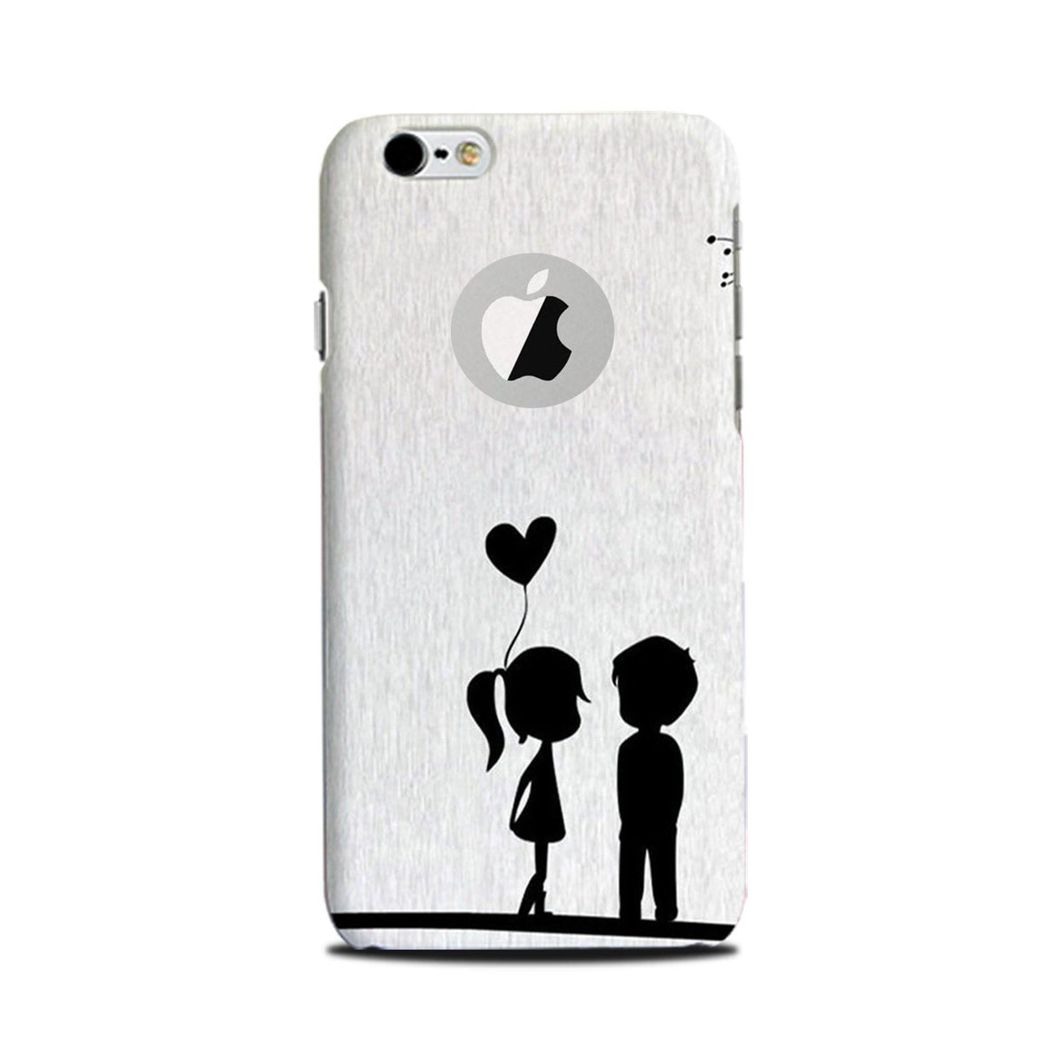Cute Kid Couple Case for Iphone6 (Design No. 283)