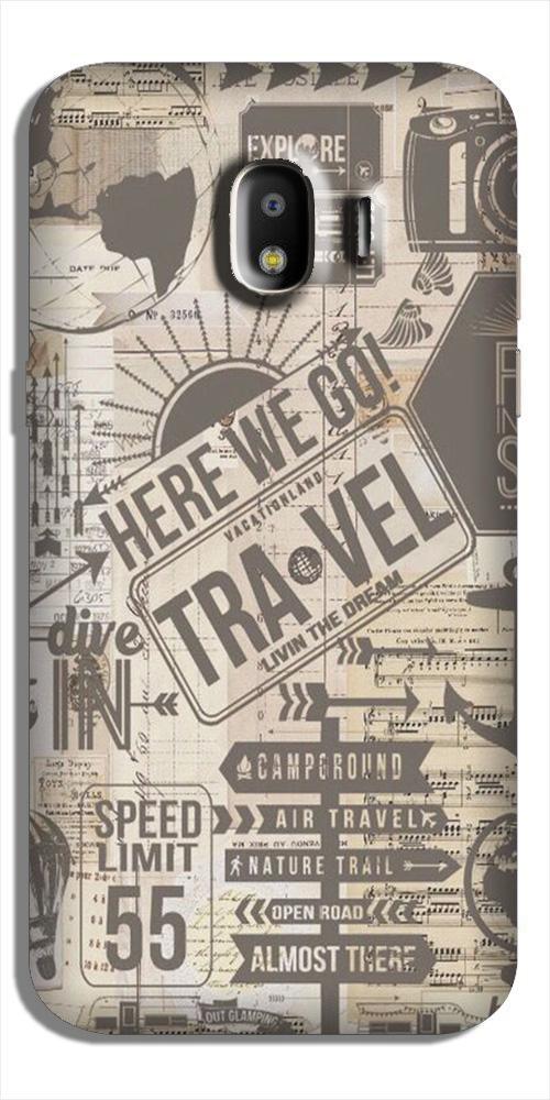 Travel Case for Galaxy J2 (2018)  (Design - 104)