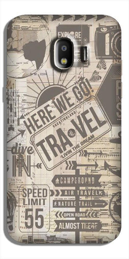 Travel Case for Galaxy J4(Design - 104)
