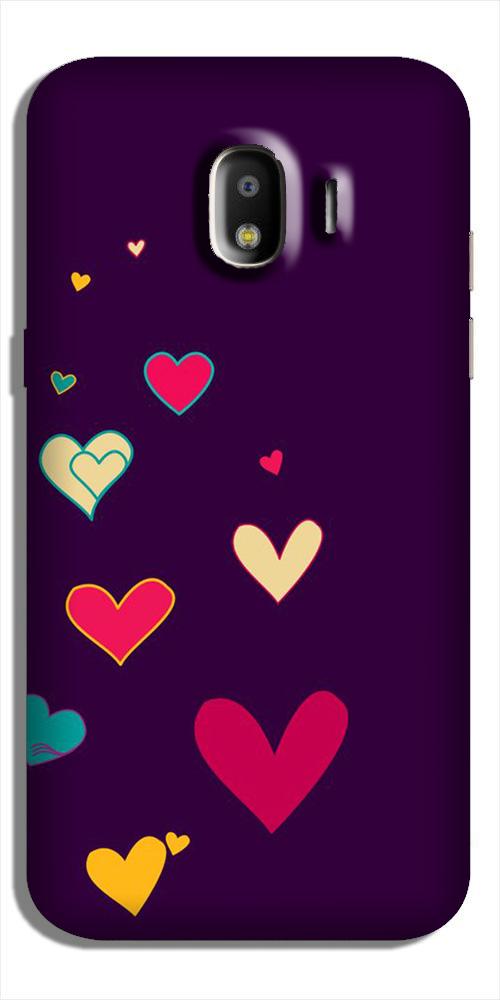 Purple Background Case for Galaxy J2 (2018)  (Design - 107)