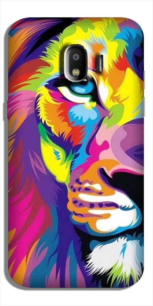 Colorful Lion Case for Galaxy J2 (2018)(Design - 110)