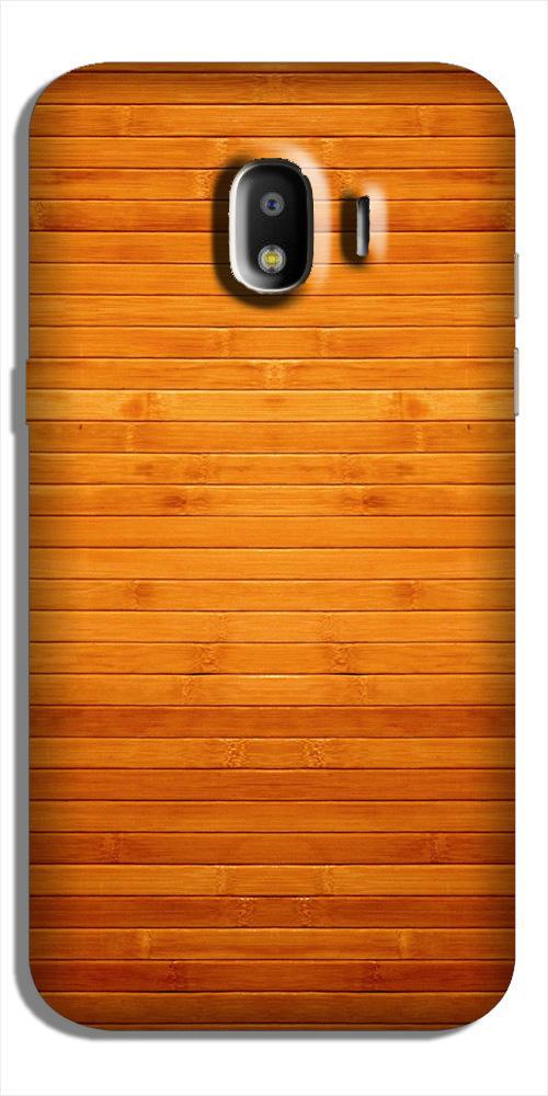Wooden Look Case for Galaxy J2 (2018)  (Design - 111)