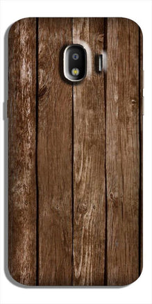 Wooden Look Case for Galaxy J2 (2018)  (Design - 112)