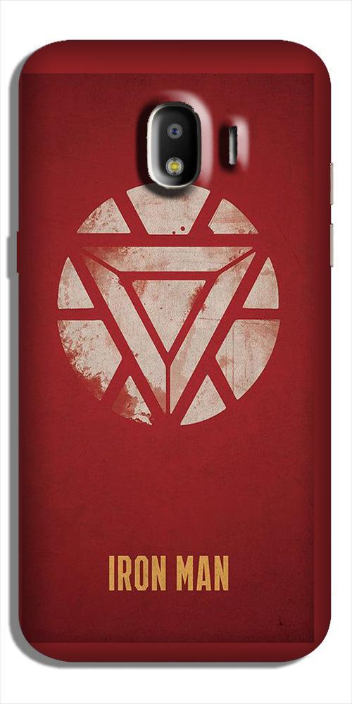 Iron Man Superhero Case for Galaxy J4  (Design - 115)