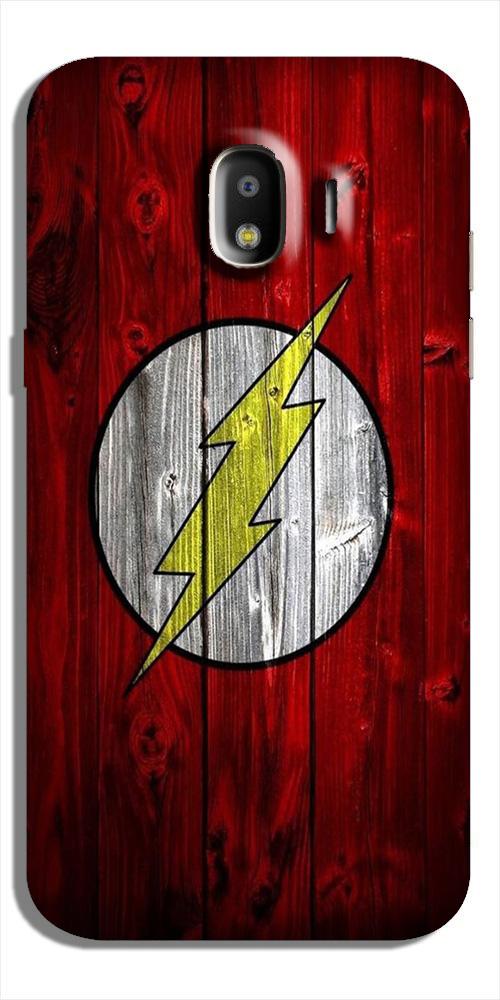 Flash Superhero Case for Galaxy J2 (2018)  (Design - 116)