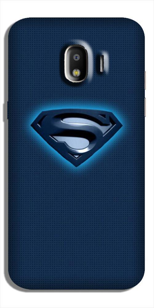 Superman Superhero Case for Galaxy J4  (Design - 117)