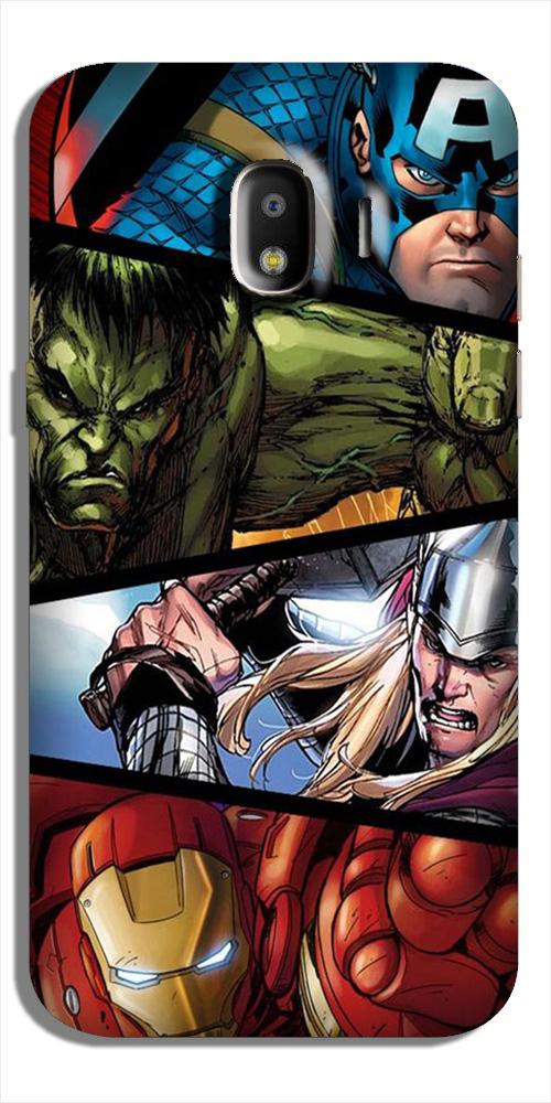 Avengers Superhero Case for Galaxy J2 (2018)(Design - 124)