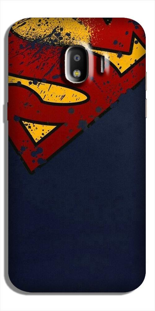 Superman Superhero Case for Galaxy J4  (Design - 125)