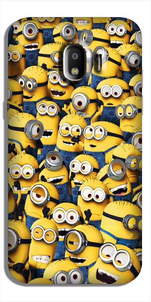 Minions Case for Galaxy J2 (2018)  (Design - 126)
