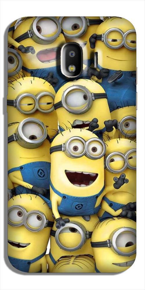 Minions Case for Galaxy J2 (2018)  (Design - 127)