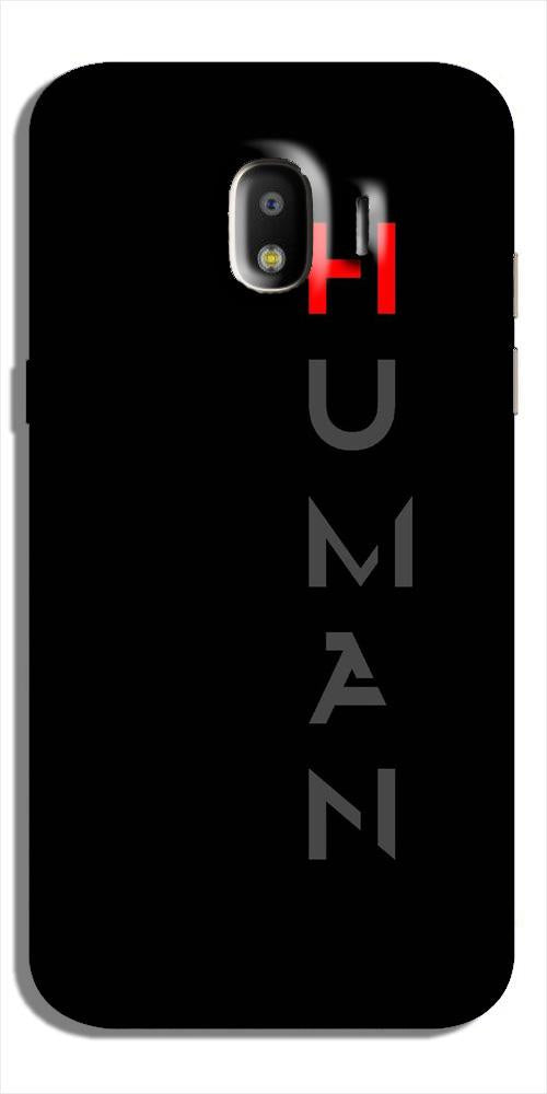 Human Case for Galaxy J4(Design - 141)