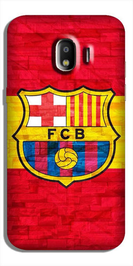 FCB Football Case for Galaxy J4(Design - 174)