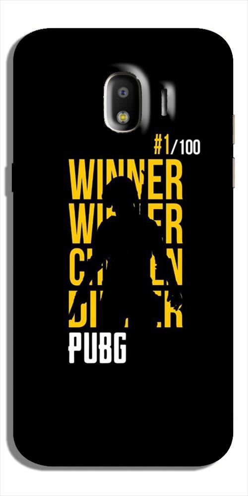 Pubg Winner Winner Case for Galaxy J2 (2018)  (Design - 177)