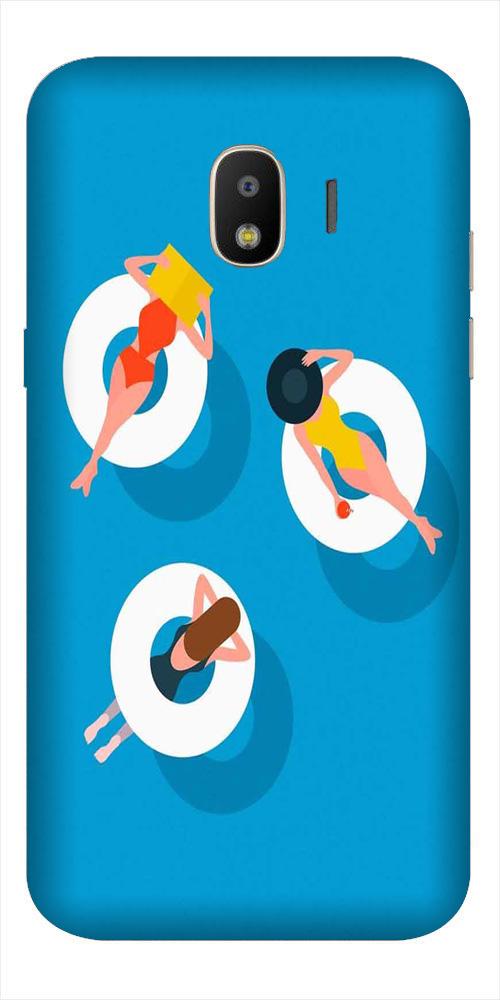 Girlish Mobile Back Case for Galaxy J4  (Design - 306)